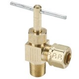 Compress-Align to Pipe - 90 Elbow - Needle Valves